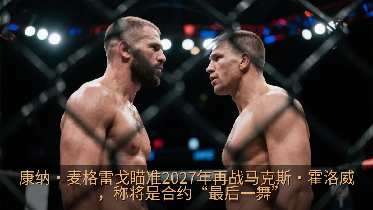 康纳·麦格雷戈瞄准2027年再战马克斯·霍洛威，称将是合约“最后一舞”