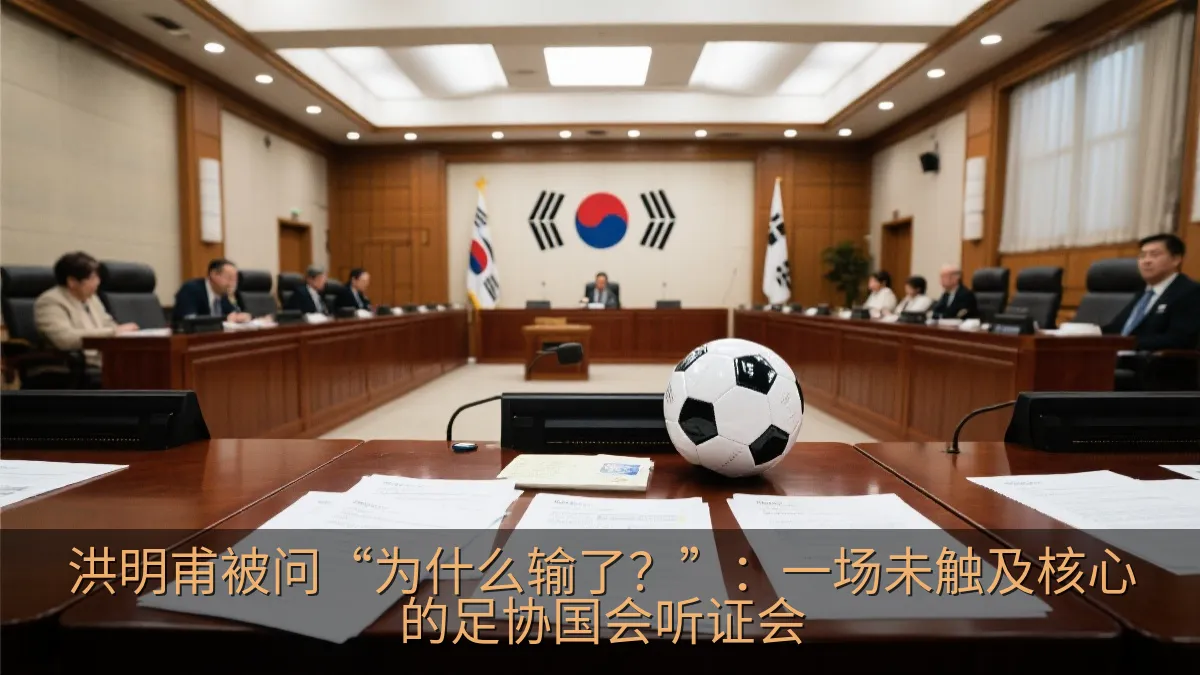 洪明甫被问“为什么输了？”：一场未触及核心的足协国会听证会
